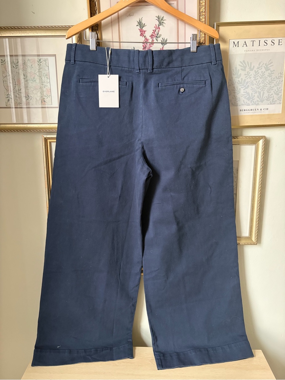 NWT Everlane Cotton Twill Chino Navy 16 - Picture 6 of 6